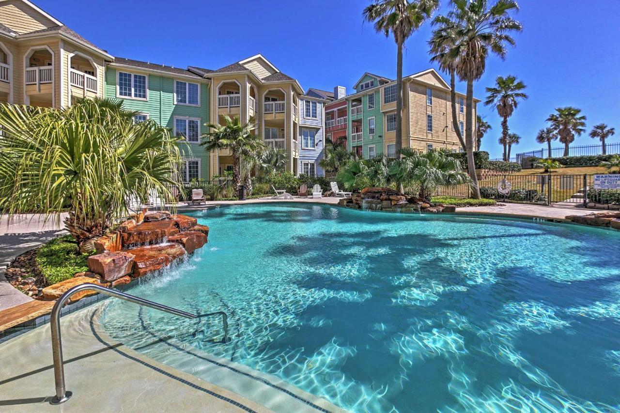 Colorful Galveston Retreat Steps From Beach And Pool Luaran gambar