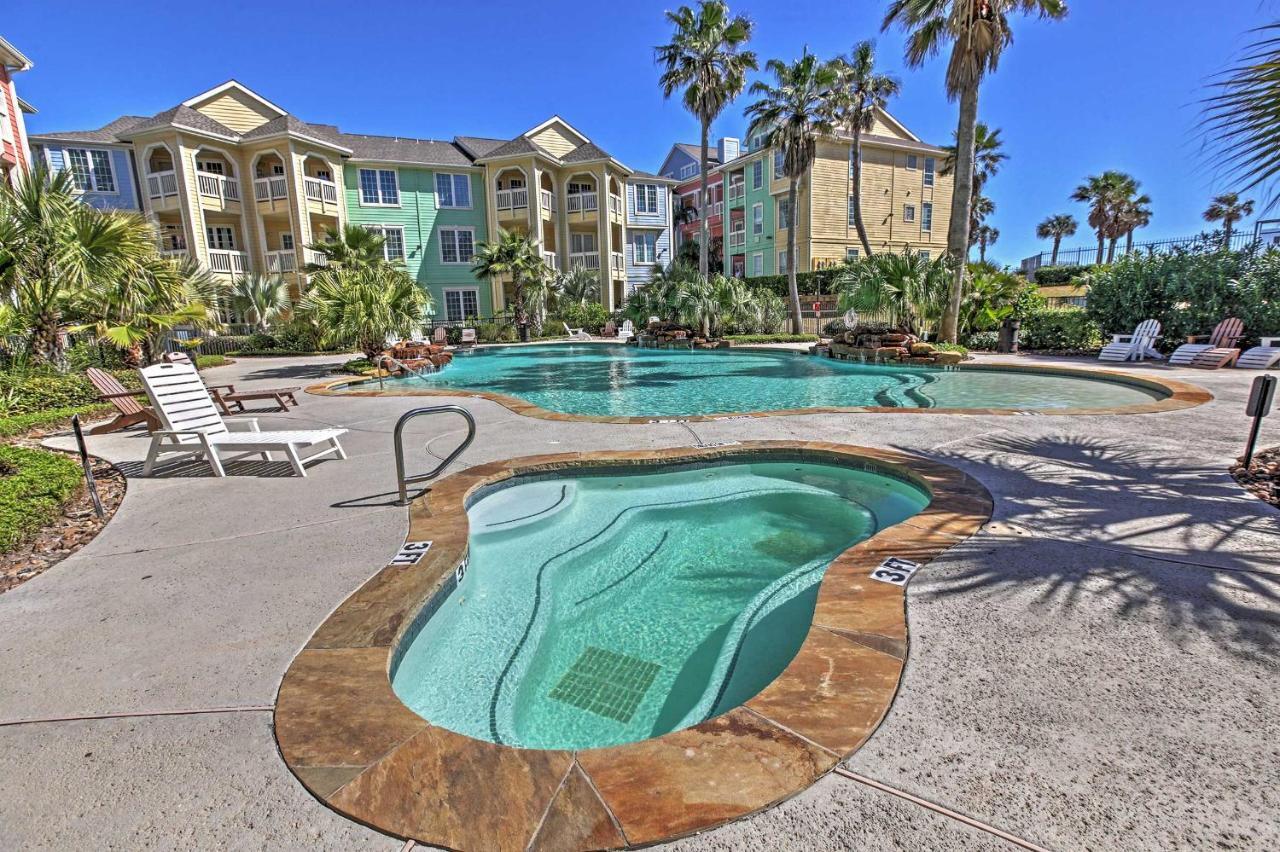 Colorful Galveston Retreat Steps From Beach And Pool Luaran gambar